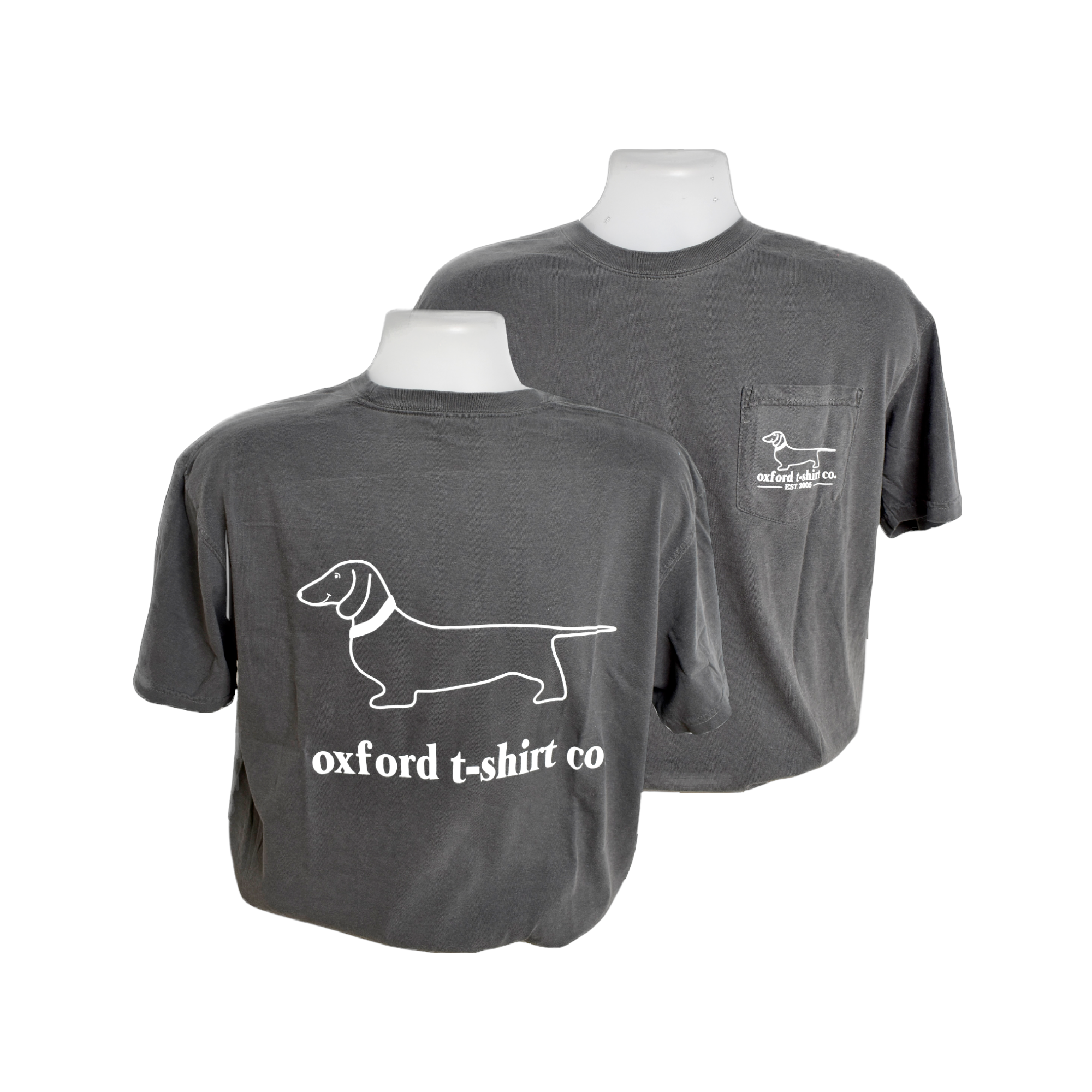 Oxford T-Shirt Co. Vineyard Dog Outline Short Sleeve | Oxford T