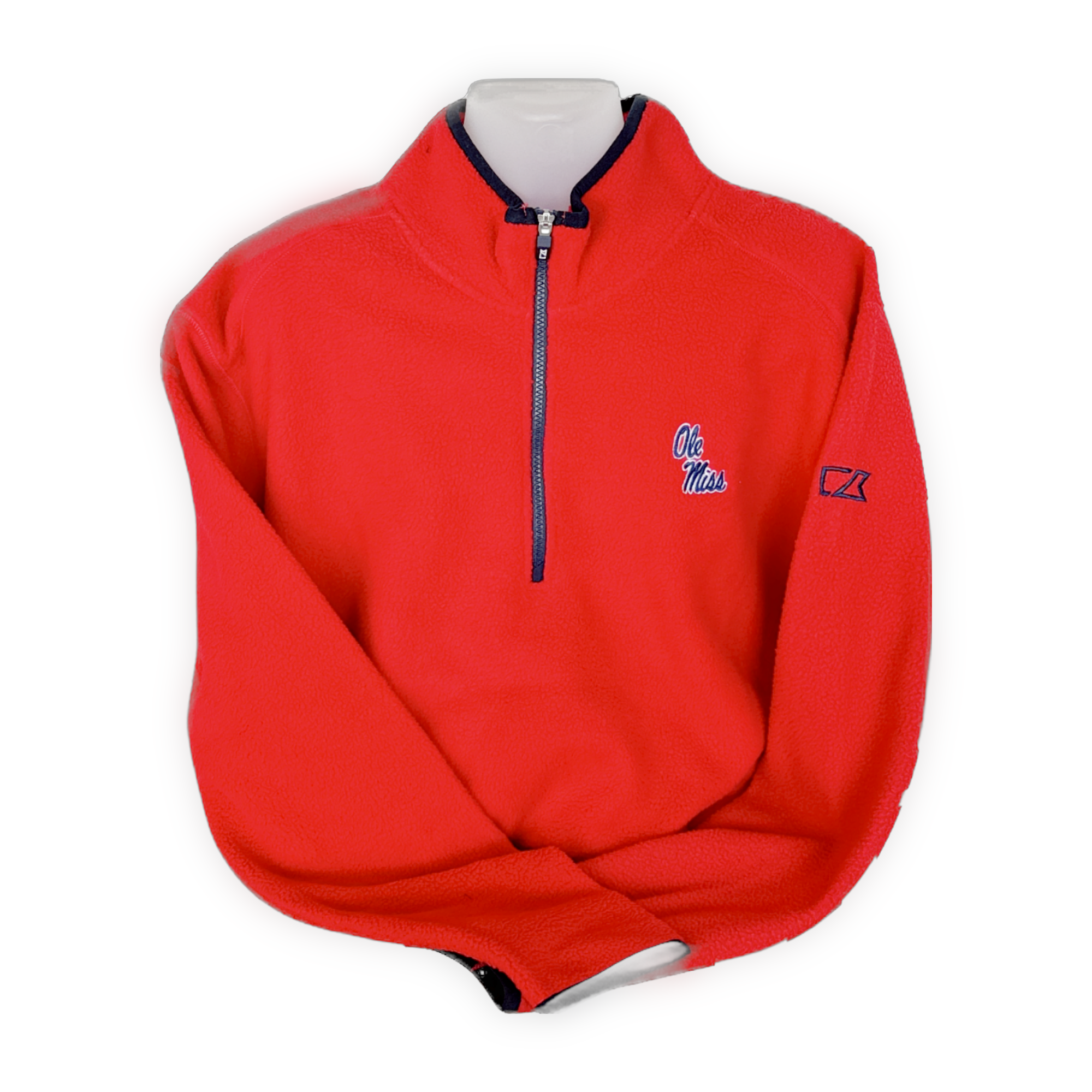 Ole Miss Sherpa Fleece Quarter Zip Jacket | Oxford T-shirt Company
