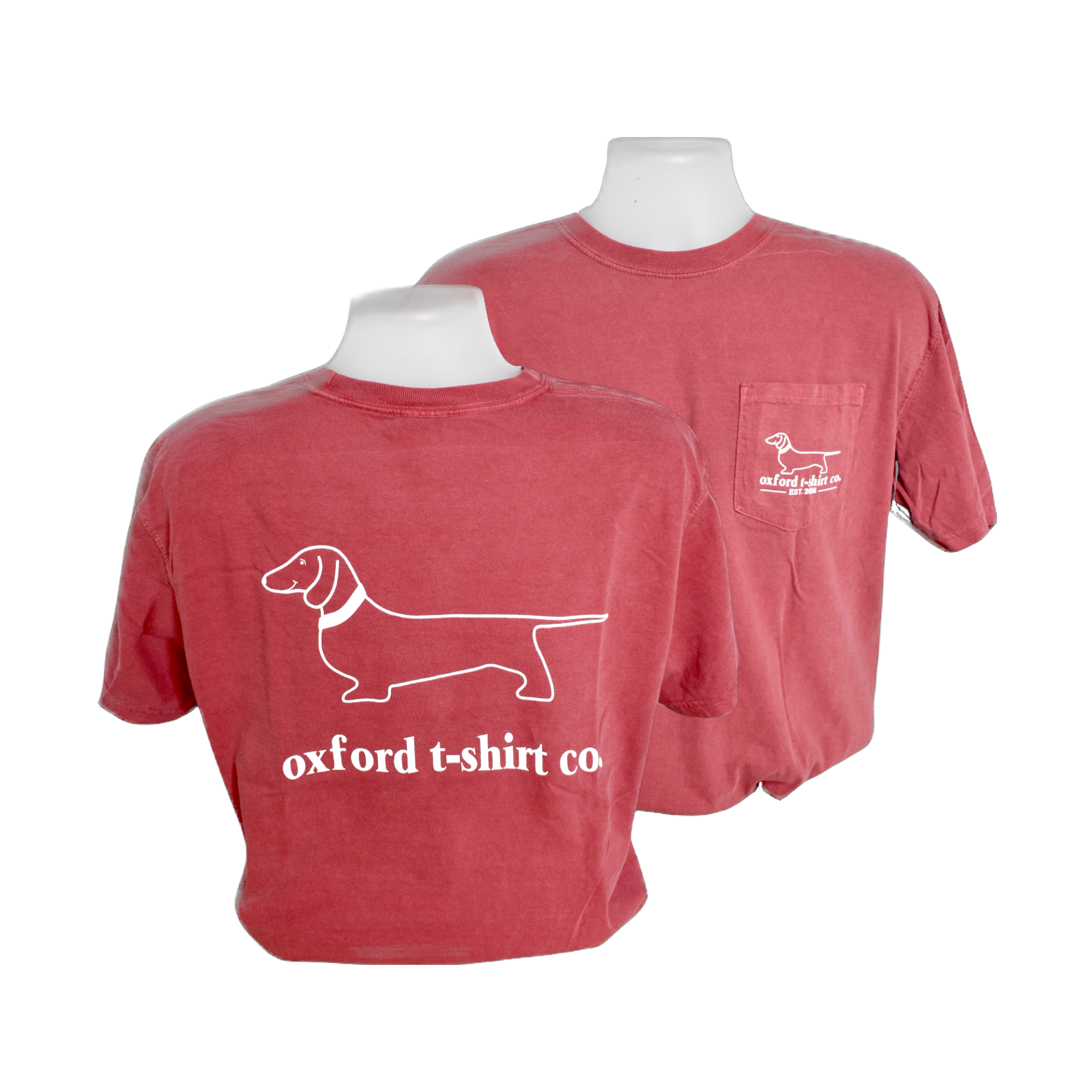 Oxford T-Shirt Co. Vineyard Dog Outline Short Sleeve | Oxford T