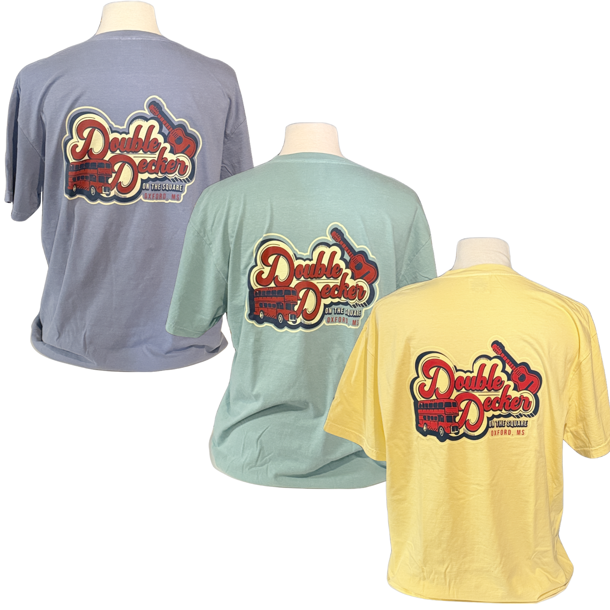 Double Decker on the Square 2026 Short Sleeve T-Shirt | Oxford T