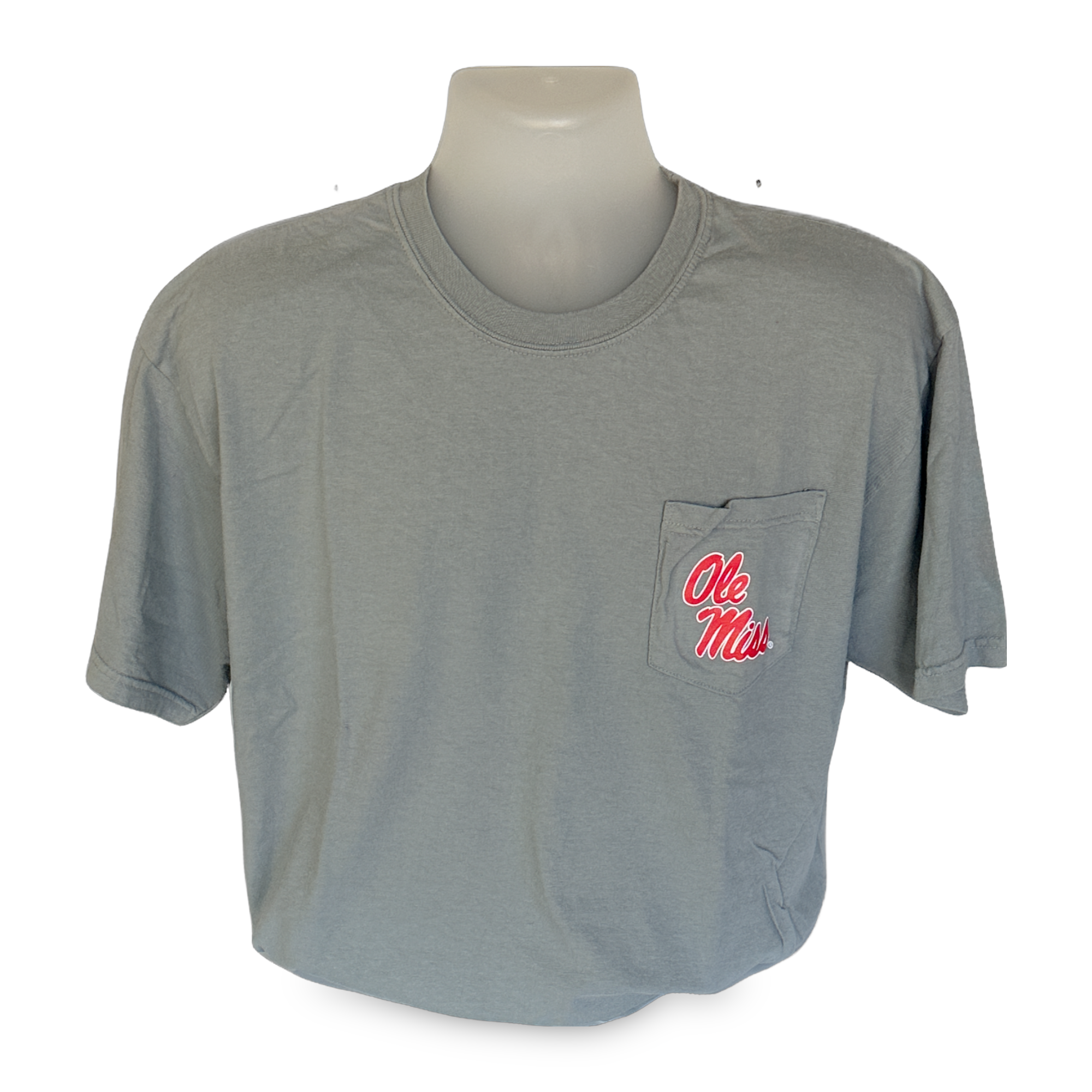 Ole Miss Pocket Short Sleeve T-Shirt | Oxford T-shirt Company