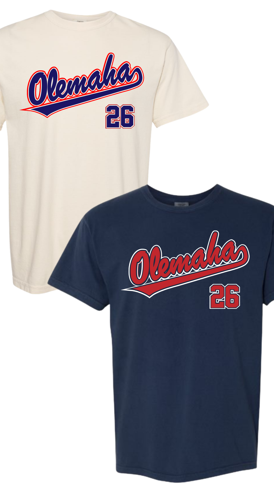 Olemaha Swoosh 26 Short Sleeve T-Shirt | Oxford T-shirt Company