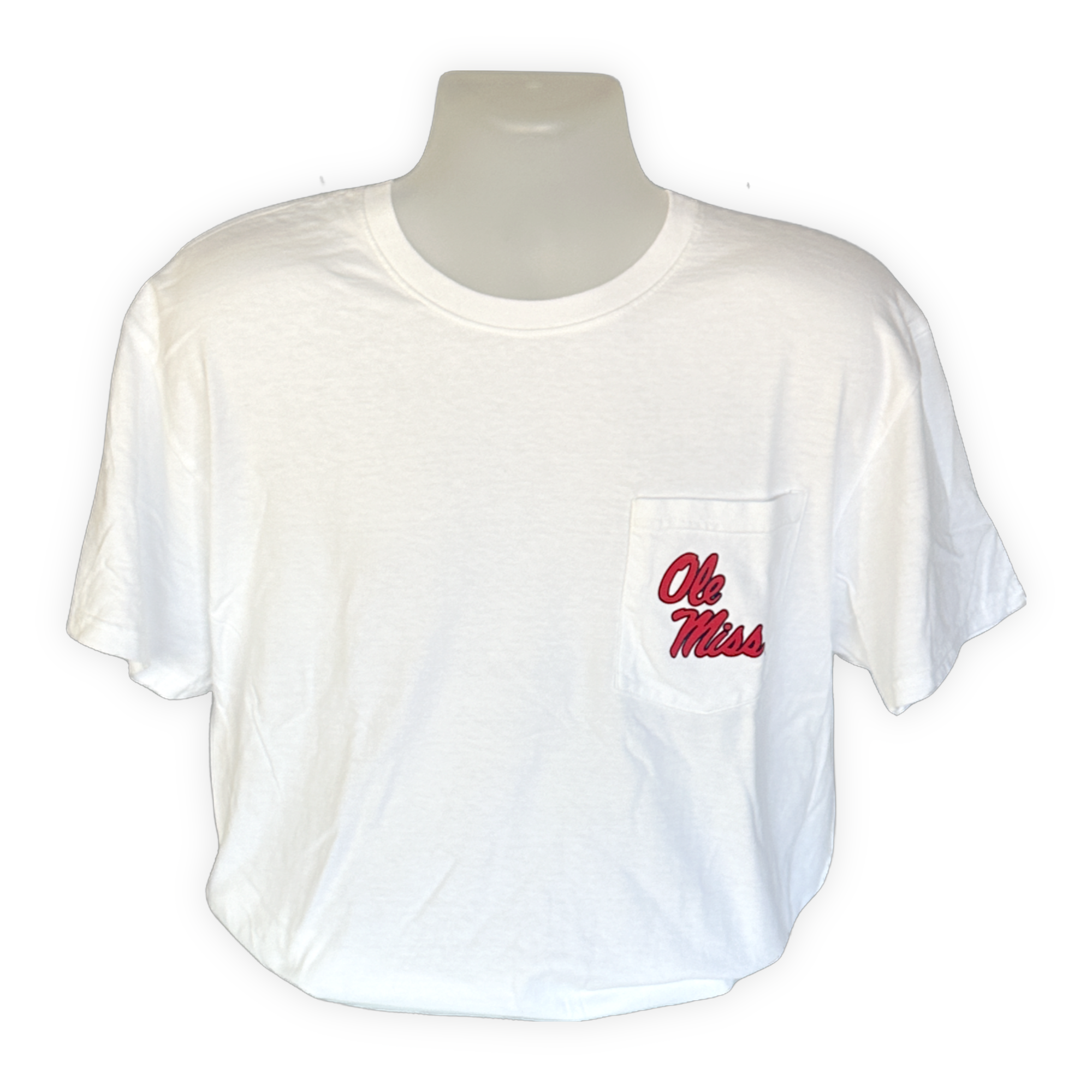Ole Miss Pocket Short Sleeve T-Shirt | Oxford T-shirt Company