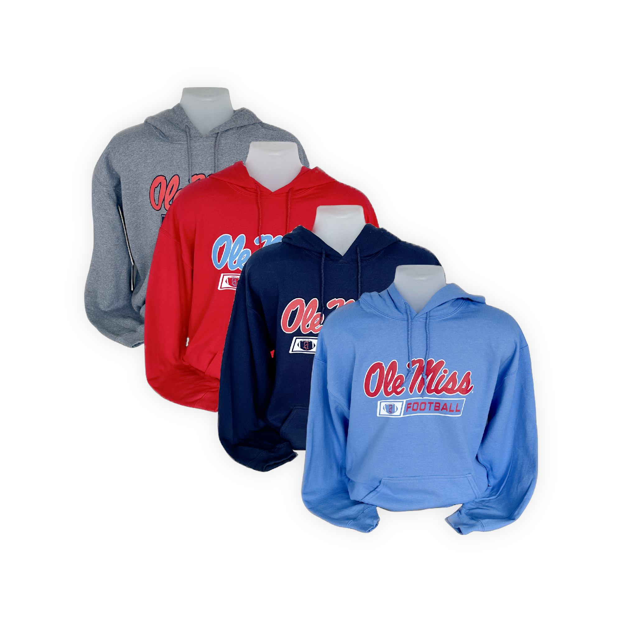 Ole Miss Icon Hoodie Oxford T-shirt Company
