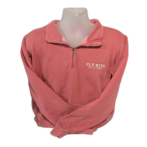 Ole Miss Hotty Toddy 1/4 Zip | Oxford T-shirt Company