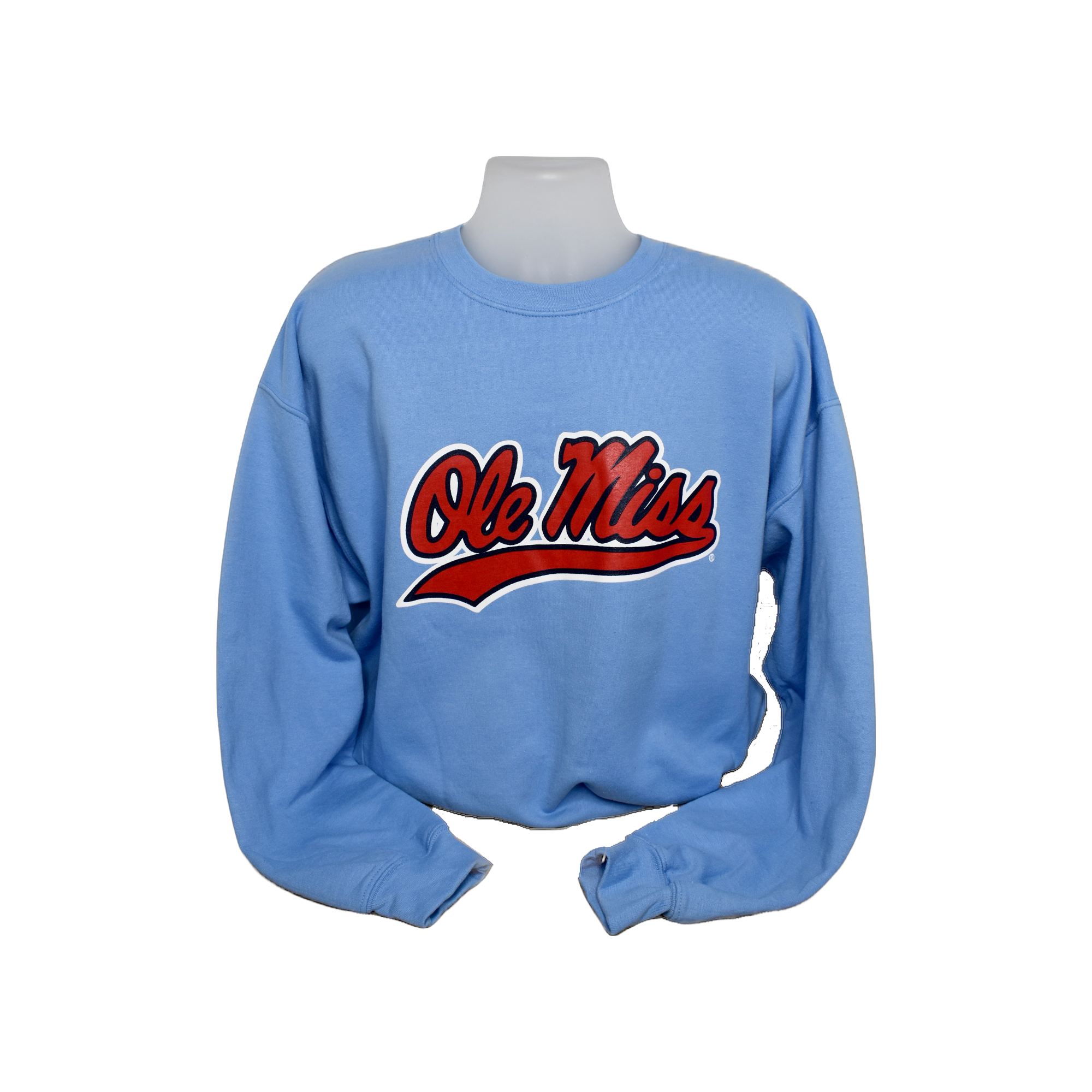 Ole Miss Swoosh Crewneck Oxford T-shirt Company