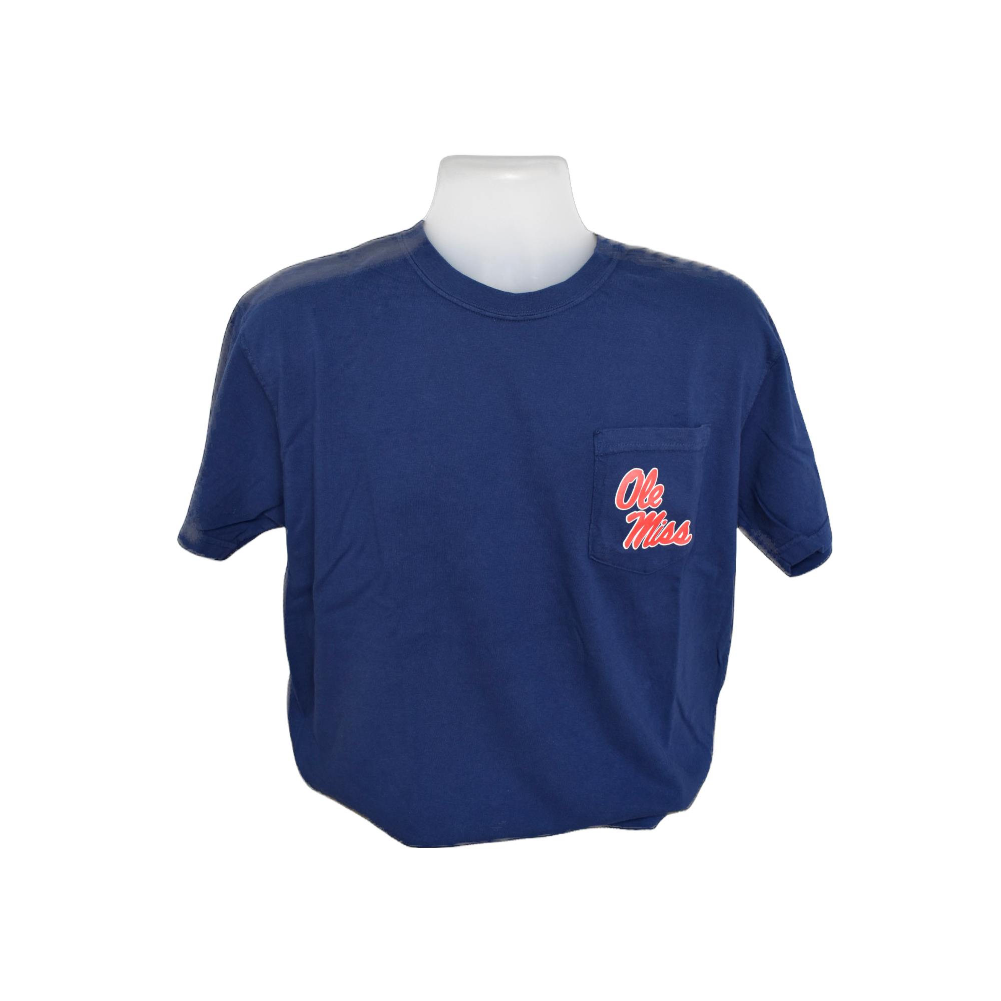 Ole Miss Pocket Short Sleeve T-Shirt | Oxford T-shirt Company