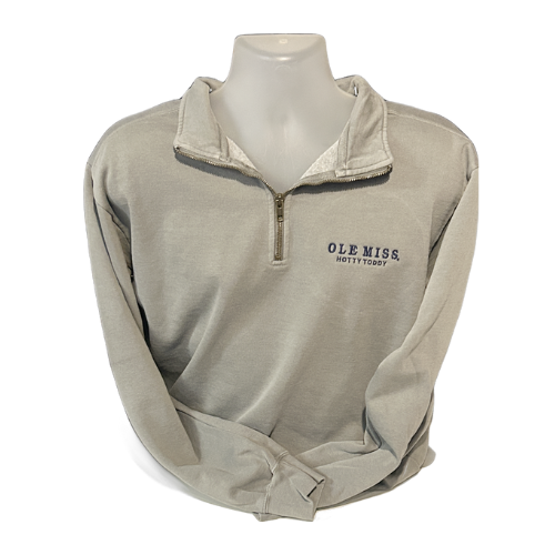 Ole Miss Hotty Toddy 1/4 Zip | Oxford T-shirt Company