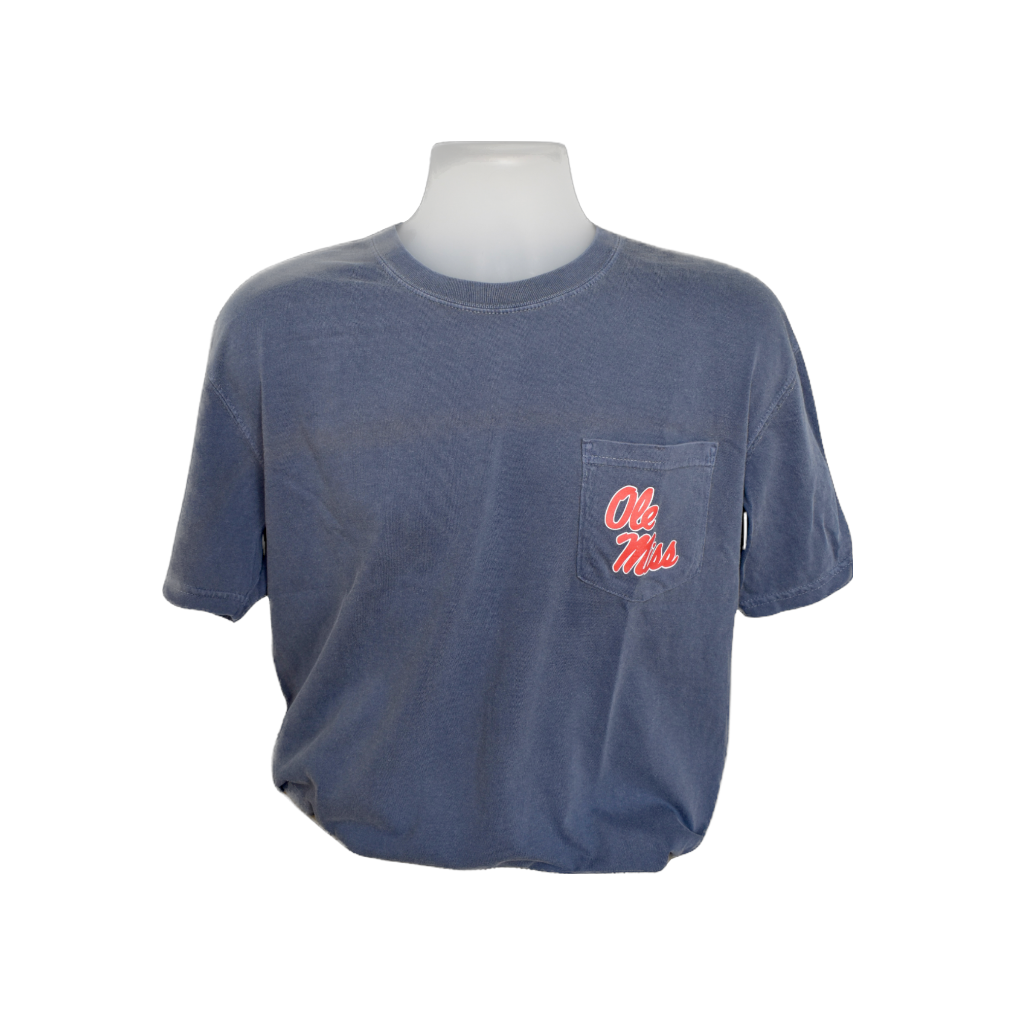 Ole Miss Pocket Short Sleeve T-Shirt | Oxford T-shirt Company