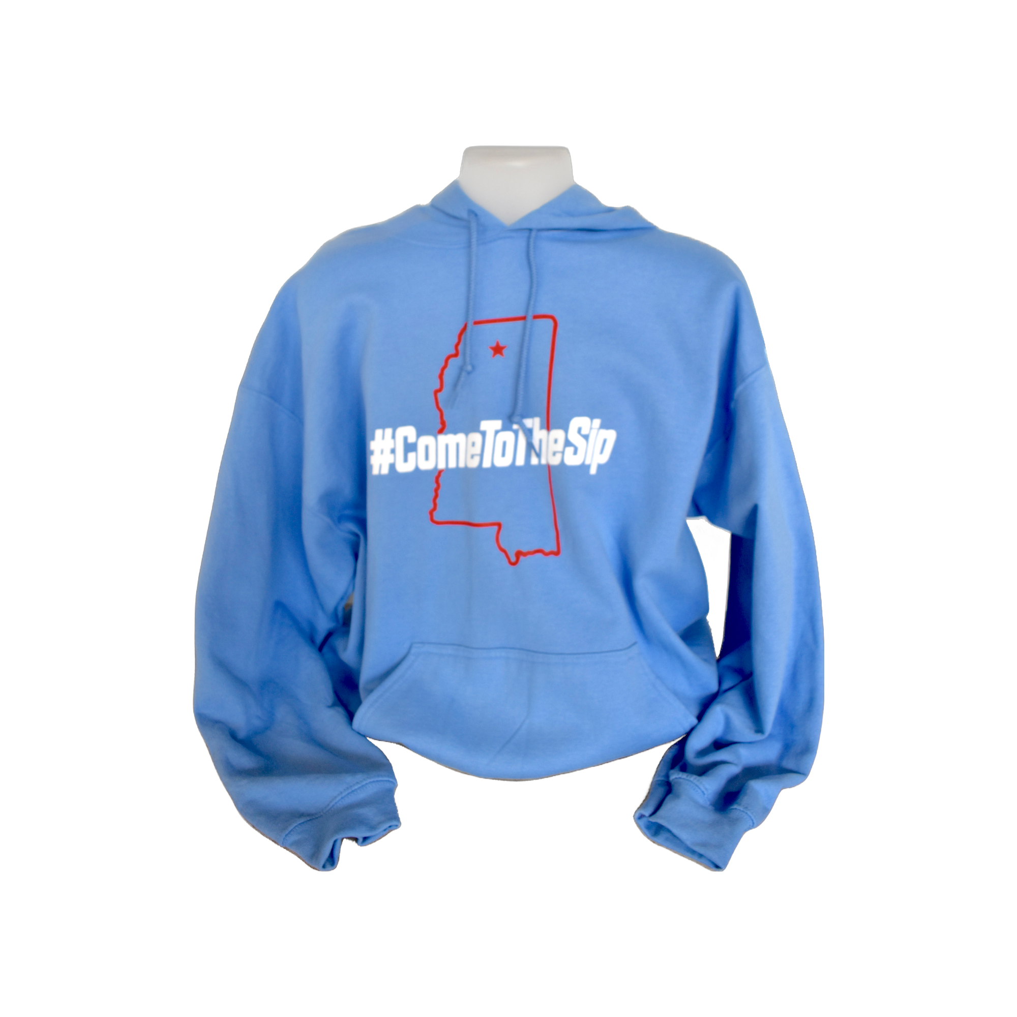 Blue childish online hoodie